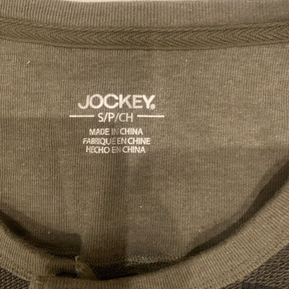 Jockey Men’s Waffle Union Suit Onesie With Buttoned Rear Flap - Size Small - Picture 3 of 8